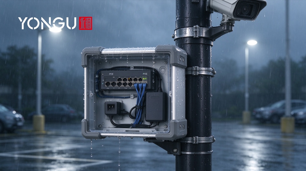 Custom Aluminum Enclosure for Security Camera Power Supply Box