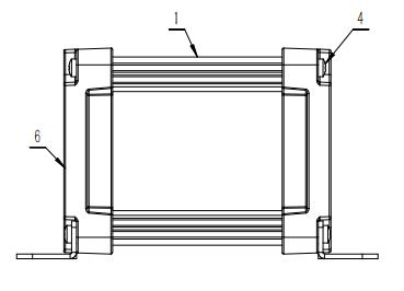 IP68 Enclosure Dimension Drawing