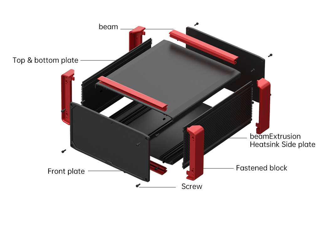 Electronic Test Equipment Enclosure - Component Development Drawing