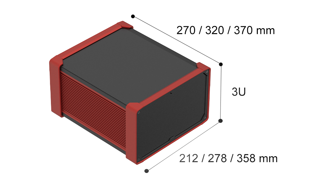 Automation Control Chassis - Dimension Drawing