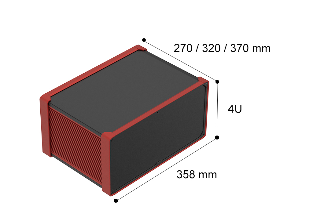 Energy Storage Enclosure - Dimension Drawing
