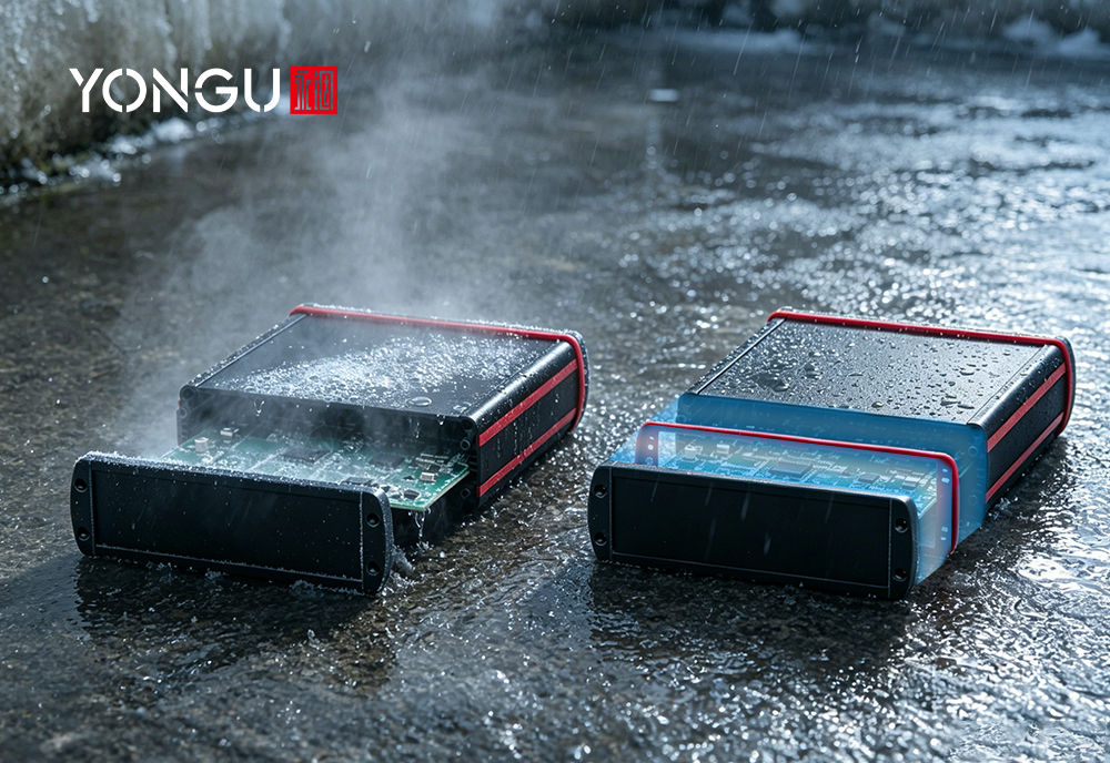 waterproof housing moisture control