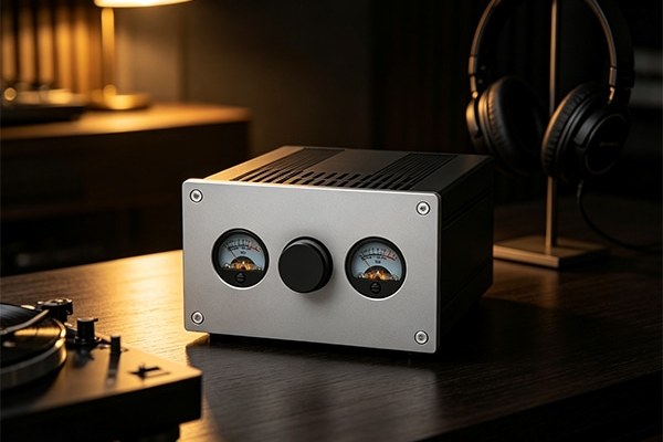 Tube Headamp Aluminum DIY Chassis W37A 145.4W 82H