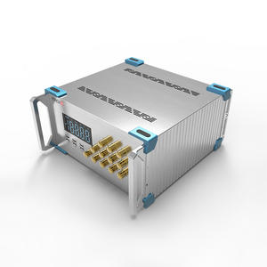 The industrial control chassis has a dedicated power supply.